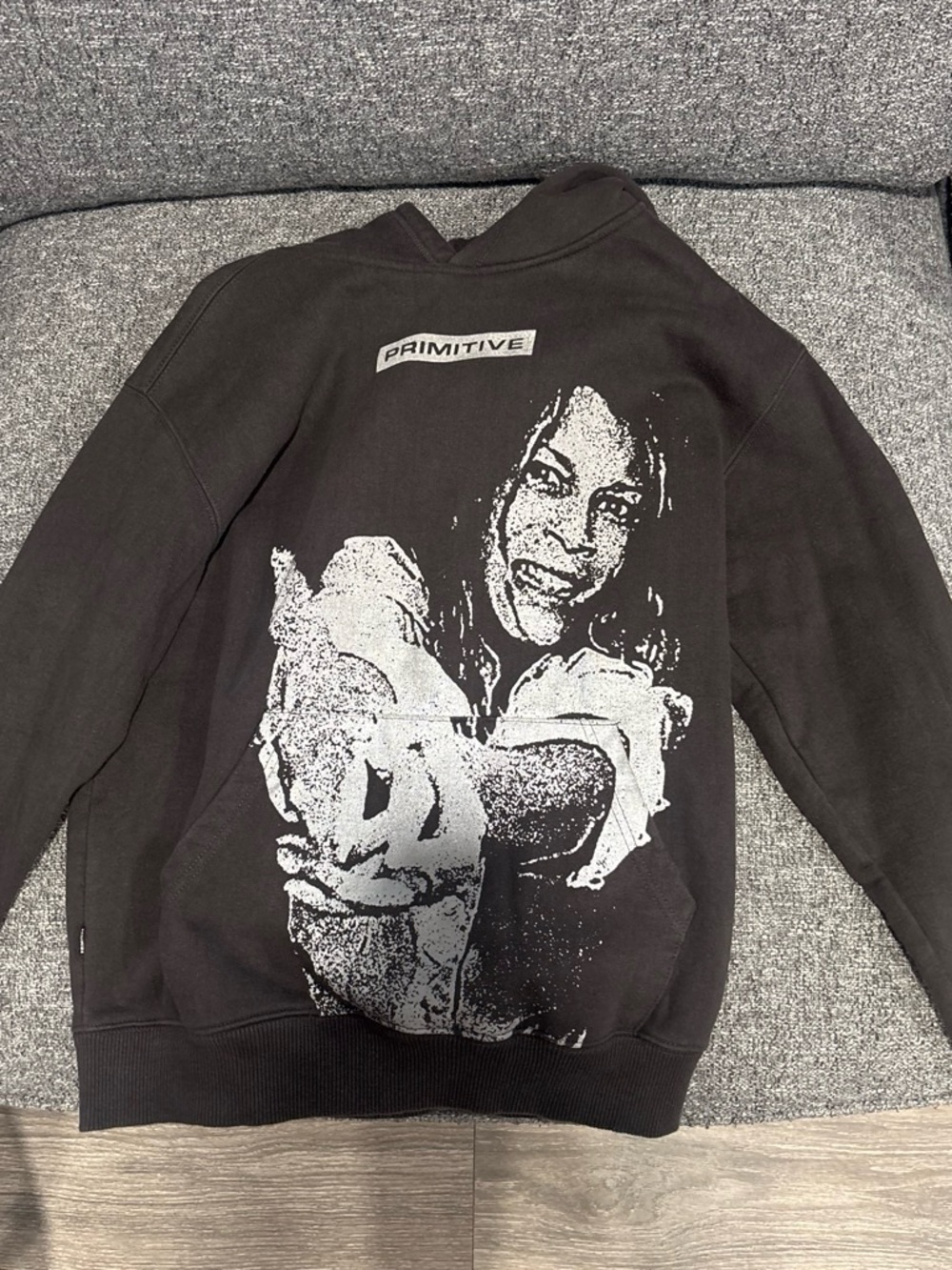 Primitive Black Graphic Hoodie - Men's Sweatshirt